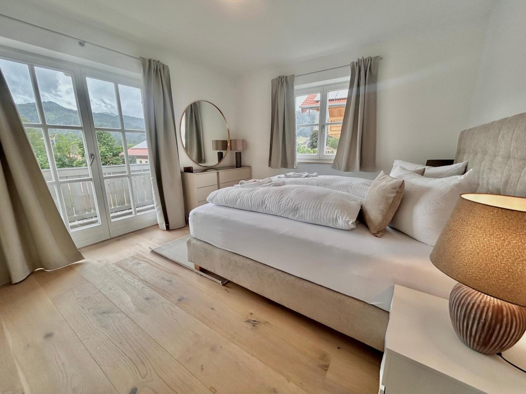 Ferienwohnung "Aschbergblick" - Edel Wohnen Im Ortskern Schliersee Luaran gambar