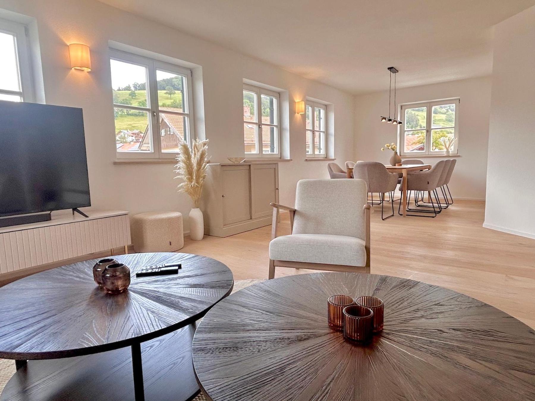 Ferienwohnung "Aschbergblick" - Edel Wohnen Im Ortskern Schliersee Luaran gambar